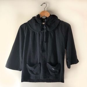 O'Neill Black Fleece Cape / Hoodie